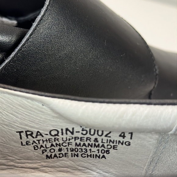 Traq by Alegria Qin BlackNappa Leather Shoes Size 41/10.5-11 - Picture 11 of 16